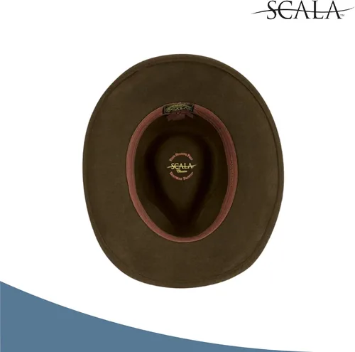 Vista 3 de Scala sombrero Classico de fieltro moldeable para hombre