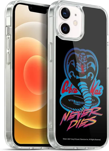 Vista 100 de Head Case Designs Funda de gel suave con licencia oficial de Cobra Kai Eagle Fang Logo Key Art compatible con Apple iPhone 7 Plus/iPhone 8 Plus