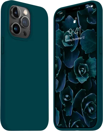 Vista 31 de JELE Funda para iPhone 11 Pro Max, funda de silicona a prueba de golpes compatible con iPhone 11 Pro Max, funda protectora de cuerpo completo Verde