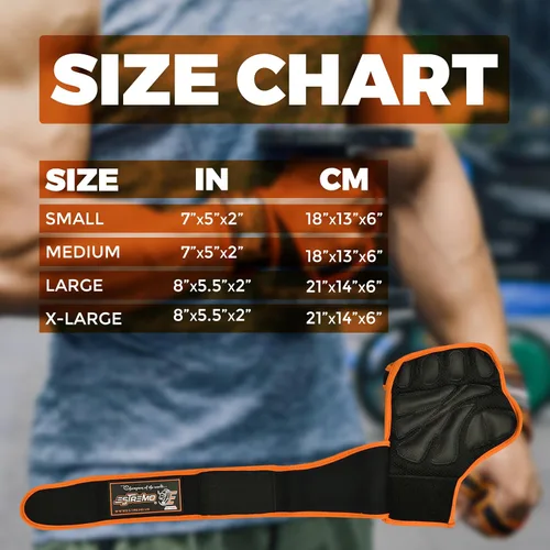Vista 6 de ESTREMO Guantes de entrenamiento para hombres y mujeres, guantes de gimnasio para levantamiento de pesas para hombres con excelente agarre y soporte