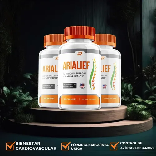 Vista 4 de Cápsulas Arialief, suplemento avanzado Arialief, fórmula totalmente natural para mantener niveles saludables, fórmula diaria de máxima fuerza