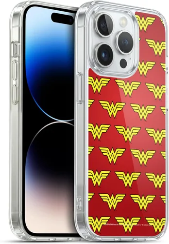 Vista 104 de Head Case Designs Funda de gel suave con licencia oficial de Wonder Woman DC Comics Classic Logos compatible con Apple iPhone 7 Plus/iPhone 8 Plus