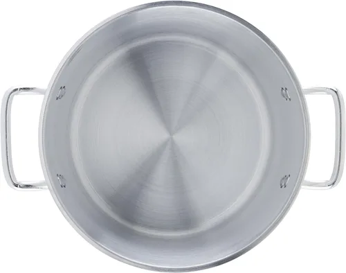 Vista 5 de Winco Olla de aluminio de 0.236 in, 12 cuartos de galón