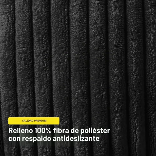 Vista 4 de Sweet Home Collection - Juego de cojines para silla mecedora (antideslizante, parte superior e inferior con lazos)