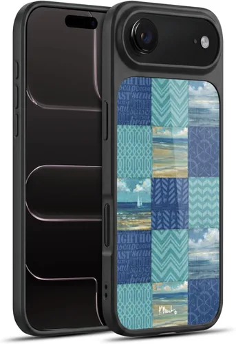 Vista 104 de Head Case Designs Officially Licensed Paul Brent Agate Mermaid Coastal Gel Armor Case [Military Grade Drop Protection] Compatible with Apple iPhone