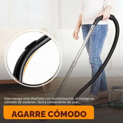 Vista 5 de S2110 S501 S524 Reemplazo para manguera de mango de plástico al vacío Miele