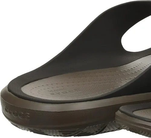 Vista 8 de Crocs Swiftwater Wave Flip Flops zapatos de hombre para la hora del baño.