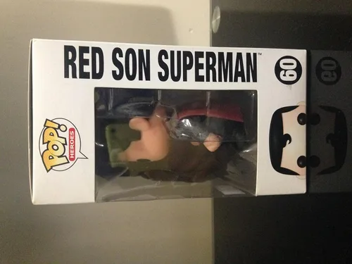 Vista 2 de Funko POP DC Universe 60 Superman Red Son Figura de vinilo