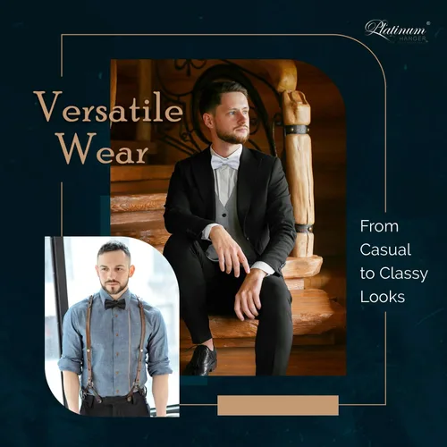 Vista 6 de Pajarita de esmoquin formal de satén preatada clásica para hombre, longitud ajustable, gran variedad de colores disponibles Negro