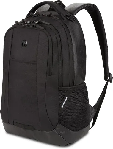 Vista 11 de SwissGear - Mochila para laptop Cecil 5505, Negro