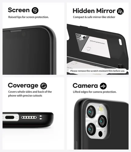 Vista 7 de GOOSPERY Parachoques magnético para puerta compatible con iPhone 13 Pro Max, tarjetero, cartera con imán fácil, cierre automático, protección
