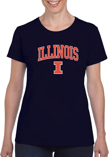Vista 4 de NCAA Arch Logo, color del equipo, camiseta para mujer, universidad, universidad