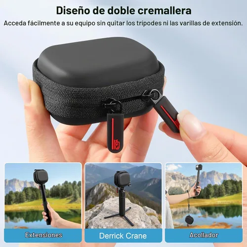 Vista 5 de STARTRC VCR Estuche de transporte para gopro Hero 4K/ Lit Hero Accesorios