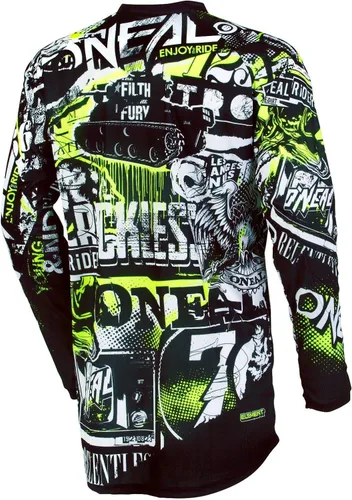 Vista 3 de O'Neal Jersey de ataque Element con cuello en V para hombre