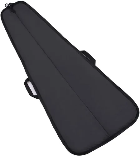 Vista 5 de Funda de escopeta suave para rifles sin mira Long Gun Padded Carrying Bag for Hunting and Shooting Camouflaje