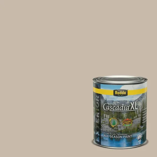 Vista 64 de Rodda Paint CASCADIA XL Pintura e imprimación satinada exterior en uno, cuarto de galón, abulón