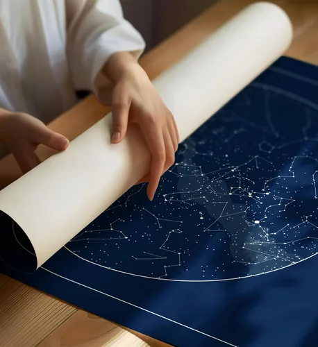 Vista 6 de CELESTORY Mapa de estrellas personalizado enmarcado con impresión nocturna del cielo, mapa de constelación, carta estelar, regalo de arte de pared