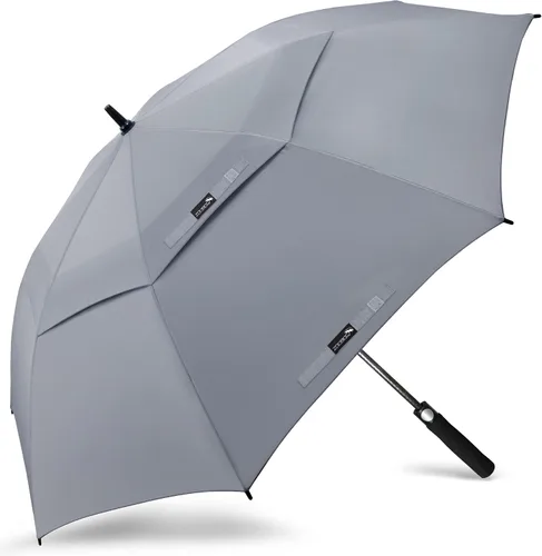 Vista 26 de ZOMAKE - Paraguas de golf a prueba de viento, extragrande, de gran tamaño, de doble dosel resistente para lluvia, juegos deportivos y carrito