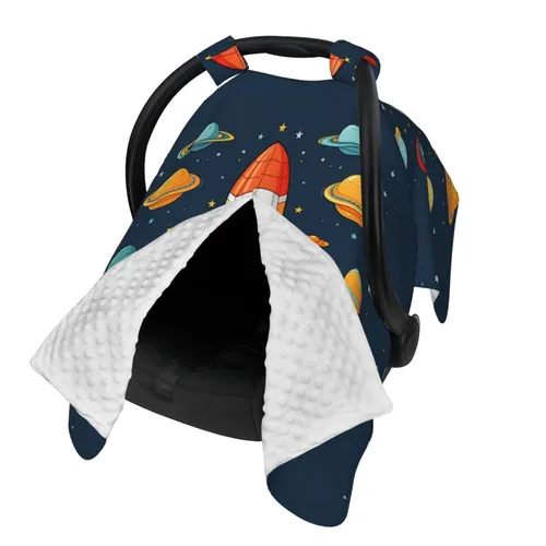 Vista 2 de Cubierta de toldo para asiento de coche de bebé para mamá, suave y transpirable, cubiertas de lactancia materna, cochecito multiuso, sombrilla