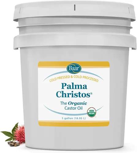 Vista 17 de Palma Christos Roll-On, aceite de ricino orgánico 3 oz
