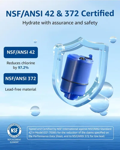 Vista 2 de Waterspecialist Filtro de repuesto para grifo 708A, paquete de 3