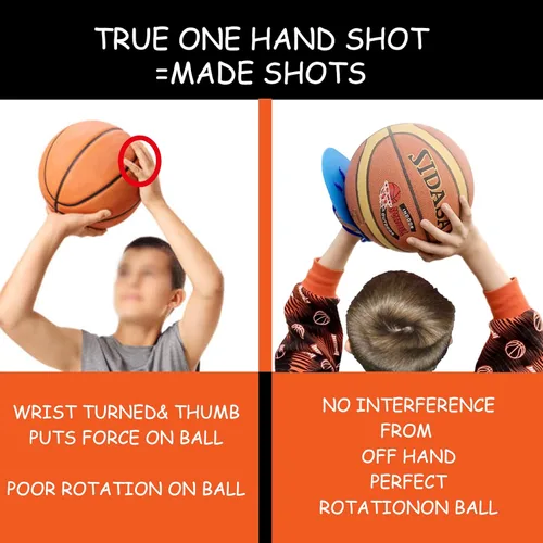 Vista 5 de Entrenador de tiro de baloncesto - Entrenador universal de tiro de baloncesto para zurdos y diestros, espuma EVA para una sensación cómoda