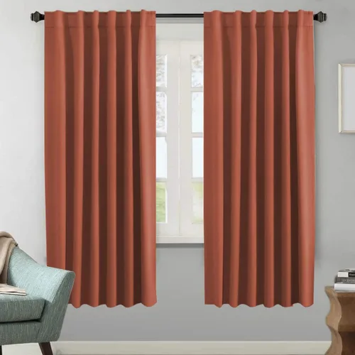Vista 211 de H.VERSAILTEX Cortinas Opacas con Aislamiento Térmico, Paneles de Tratamiento de Ventanas que Oscurecen la Habitación, Cortinas Opacas para Sala