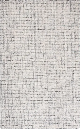 Vista 129 de SAFAVIEH Abstract Collection - Alfombra decorativa, 2 x 3 pies, color negro y marfil, lana hecha a mano, ideal para zonas de alto tráfico