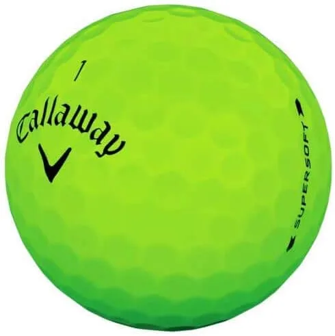 Vista 3 de Callaway Golf Supersoft - Pelotas de golf Verde