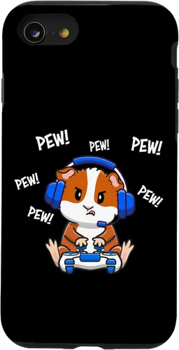 Vista 18 de Girls Boys Wheek Merch Kids Video Gamer Guinea Pig Lover Case for iPhone 17