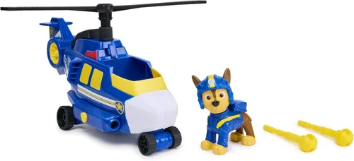 Vista 2 de PAW PATROL Air Rescue Rescue Vehicle with Function and Dog Figure, Toy for Kids Ages 3+