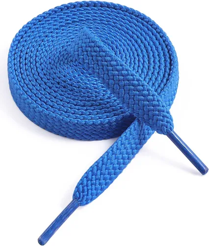 Vista 8 de VSUDO Cordones planos para tenis, cordones para tenis, cordones atléticos 01 Blanco