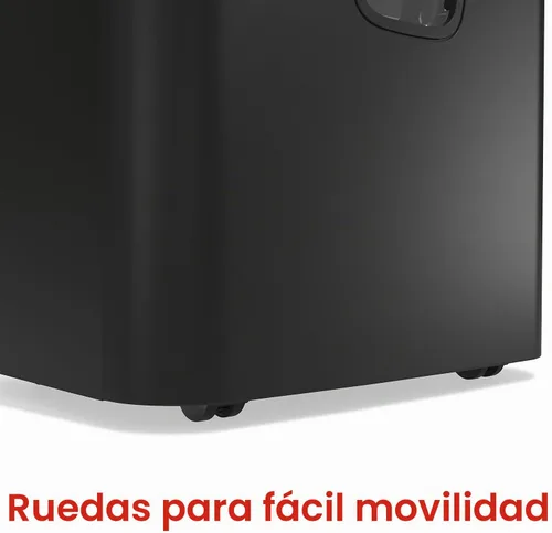 Vista 5 de Staples Trituradora de papel microcortada de 150 hojas, autoalimentada Contenedor extraíble de 7.4 galones para triturar documentos a granel