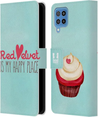 Vista 202 de Head Case Designs Assortment Cupcakes Happiness Leather Wallet Case Compatible with Samsung Galaxy A07 4G Surtido