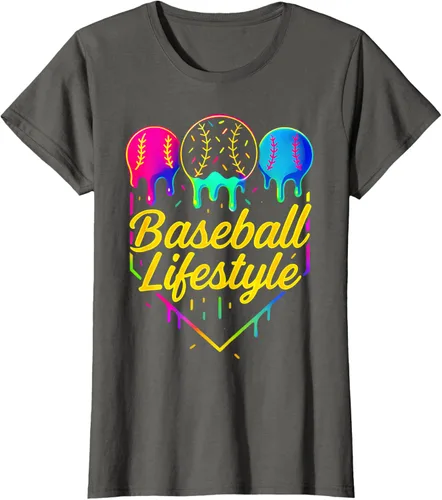 Vista 10 de Baseball Life Style 101 - Camiseta de béisbol para jóvenes