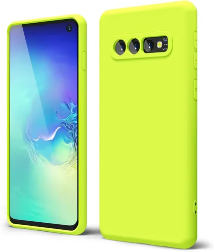Vista 368 de oakxco Funda para teléfono Samsung Galaxy S8 de silicona líquida, delgada y fina de gel de goma suave TPU cubierta protectora simple llana