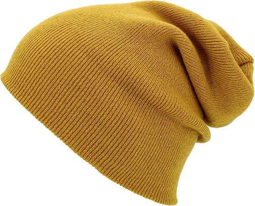 Vista 7 de Gorro de lana grueso de tejido acanalado Para el invierno