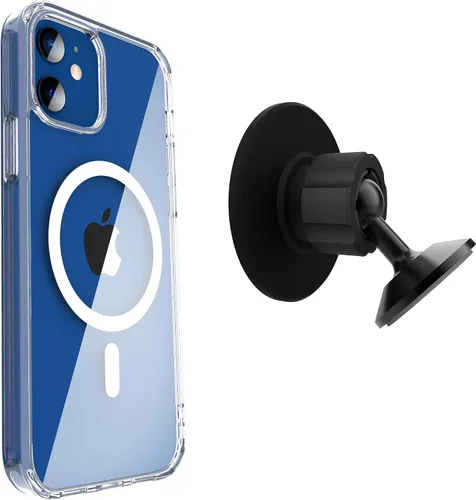 Vista 173 de Scooch para MagCase Compatible con iPhone 12 Mini Incluyendo MagRing 2.0, Soporte para Teléfono Compatible con MagSafe y Pata de Soporte