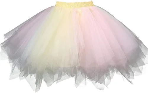 Vista 81 de Falda tutú de ballet para disfraz de fiesta de mujer