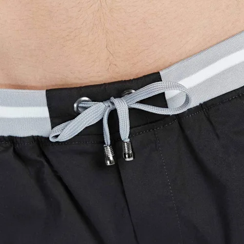 Vista 5 de JustSun Pantalones cortos para hombre, estilo casual, de algodón, con cintura elástica y bolsillos Negro