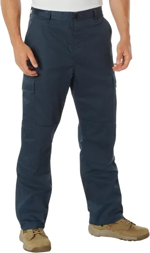 Vista 24 de Rothco: pantalones tácticos BDU – Pantalones cargo resistentes para senderismo al aire libre, EDC, uniforme de trabajo Uniforme de combate