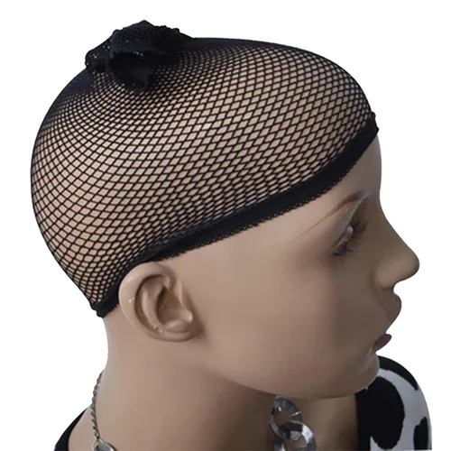 Vista 7 de Ebingoo Peluca rosa de 32 pulgadas de largo con flequillo para mujer + gorra de peluca larga y recta rosa, peluca de anime rosa con flequillo