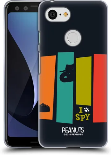 Vista 123 de Head Case Designs Officially Licensed Peanuts Flying Ace The Many Faces of Snoopy Gel Case [Military Grade Protection] Compatible with Google Pixel 3
