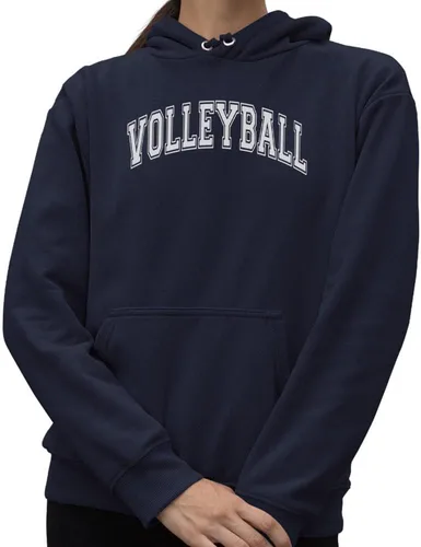 Vista 2 de TeesAndTankYou Arch - Sudadera con capucha de voleibol unisex