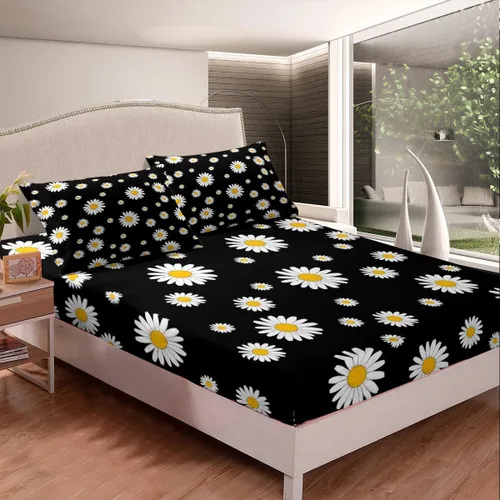 Vista 21 de Ropa de cama de 2 piezas, estilo rústico de granja, juego de ropa de cama para adolescentes y adultos, sábanas bajeras, ropa de cama ajustable