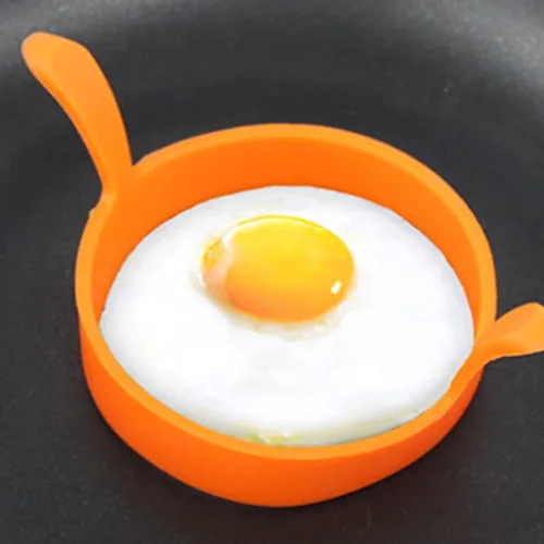 Vista 3 de Los anillos de cocina de silicona de la categoría alimenticia del palillo de los anillos cocinan los huevos y las tortitas