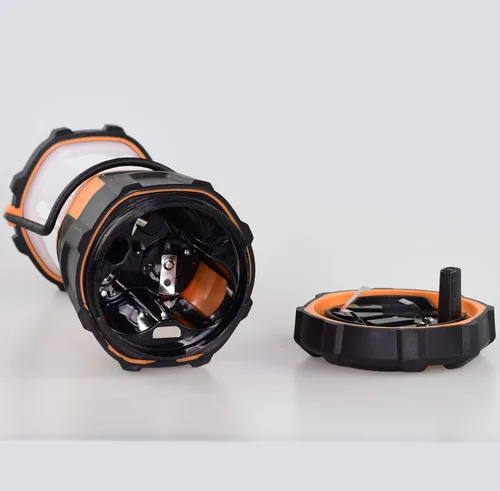 Vista 2 de Blazin Fireball - Linterna LED para campamento, 1000 lúmenes, funciona con pilas, para cortes de energía, luz impermeable, 4 modos, tiempo