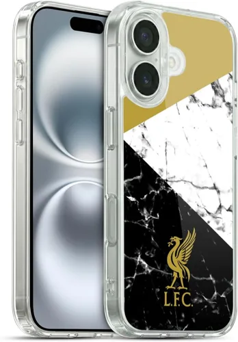 Vista 103 de Oficial LIVERPOOL Football Club 2017/18 Mármol Soft Gel Case para iPhone de Apple 7 Plus/8 PLUS Escudo negro.