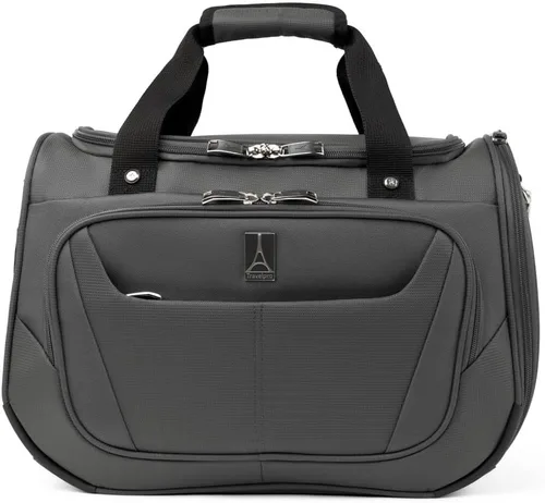 Vista 14 de Travelpro Maxlite 5 Softside Lightweight Underseat Carry-On Travel Tote, Overnight Weekender Bag Negro