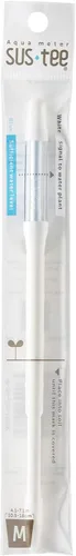 Vista 2 de Sustee Aquameter, White, Medium -Soil Moisture Meter for Potted Plants - Plant Water Sensor (Refillable Style)